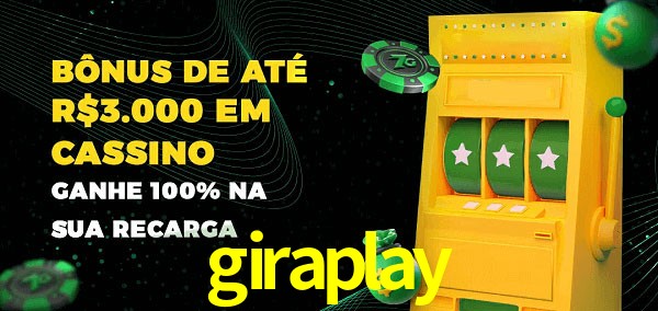 giraplay melhor bônus de depósito