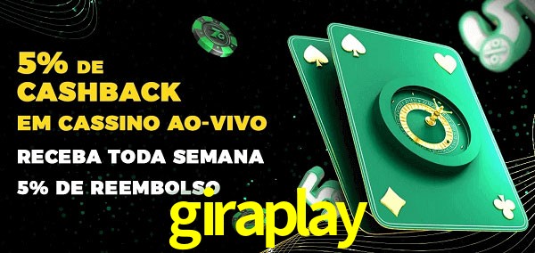 Promoções do cassino ao Vivo giraplay